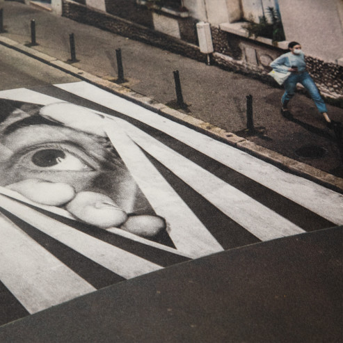 Finding hope night view, Paris, France, 2020 Finding hope night view, Paris, France, 2020