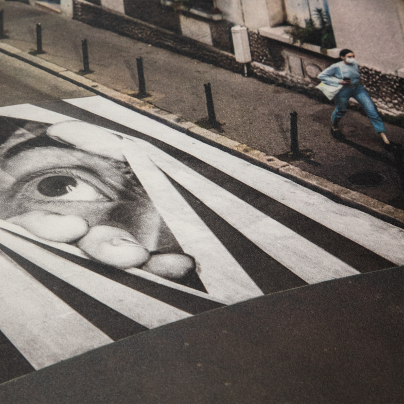 Finding hope night view, Paris, France, 2020 Finding hope night view, Paris, France, 2020