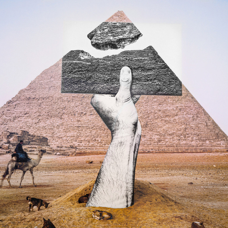Trompe l'oeil, Greetings from Giza, 21 octobre 2021, 6h01, Giza, Egypte, 2021 Trompe l'oeil, Greetings from Giza, 21 octobre 2021, 6h01, Giza, Egypte, 2021