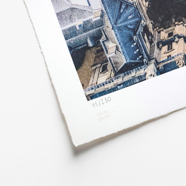 JR au Louvre et le Secret de la Grande Pyramide, Diptyque ©