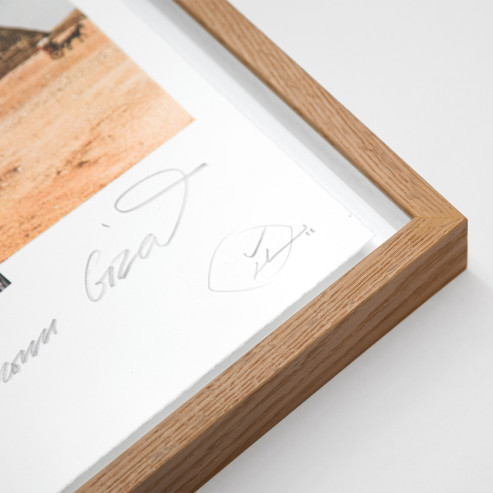 Trompe l'oeil Greetings From Giza, Pasting on Lithograph, Giza, Egypt, 2022 Trompe l'oeil Greetings From Giza, Pasting on Lithograph, Giza, Egypt, 2022