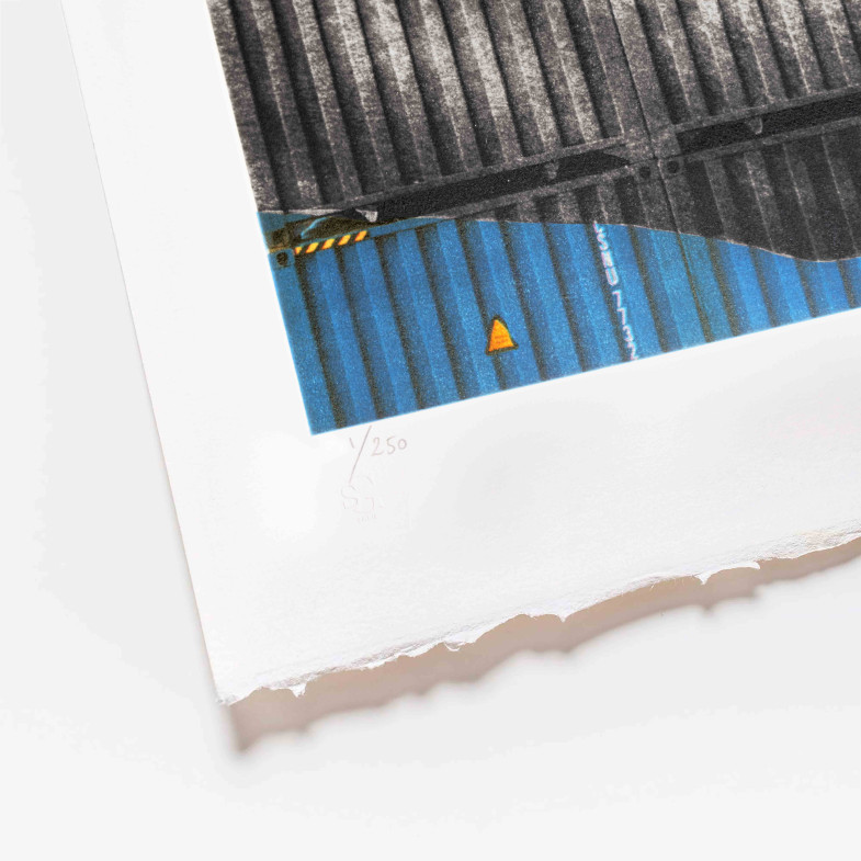 Ballerina in conteiners, On the Edge, Le Havre, 2023