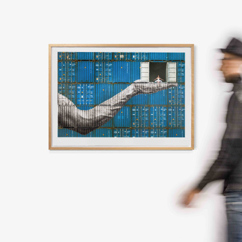 Ballerina in conteiners, On the Edge, Le Havre, 2023