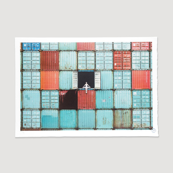 The Ballerina in Containers Le Havre, France