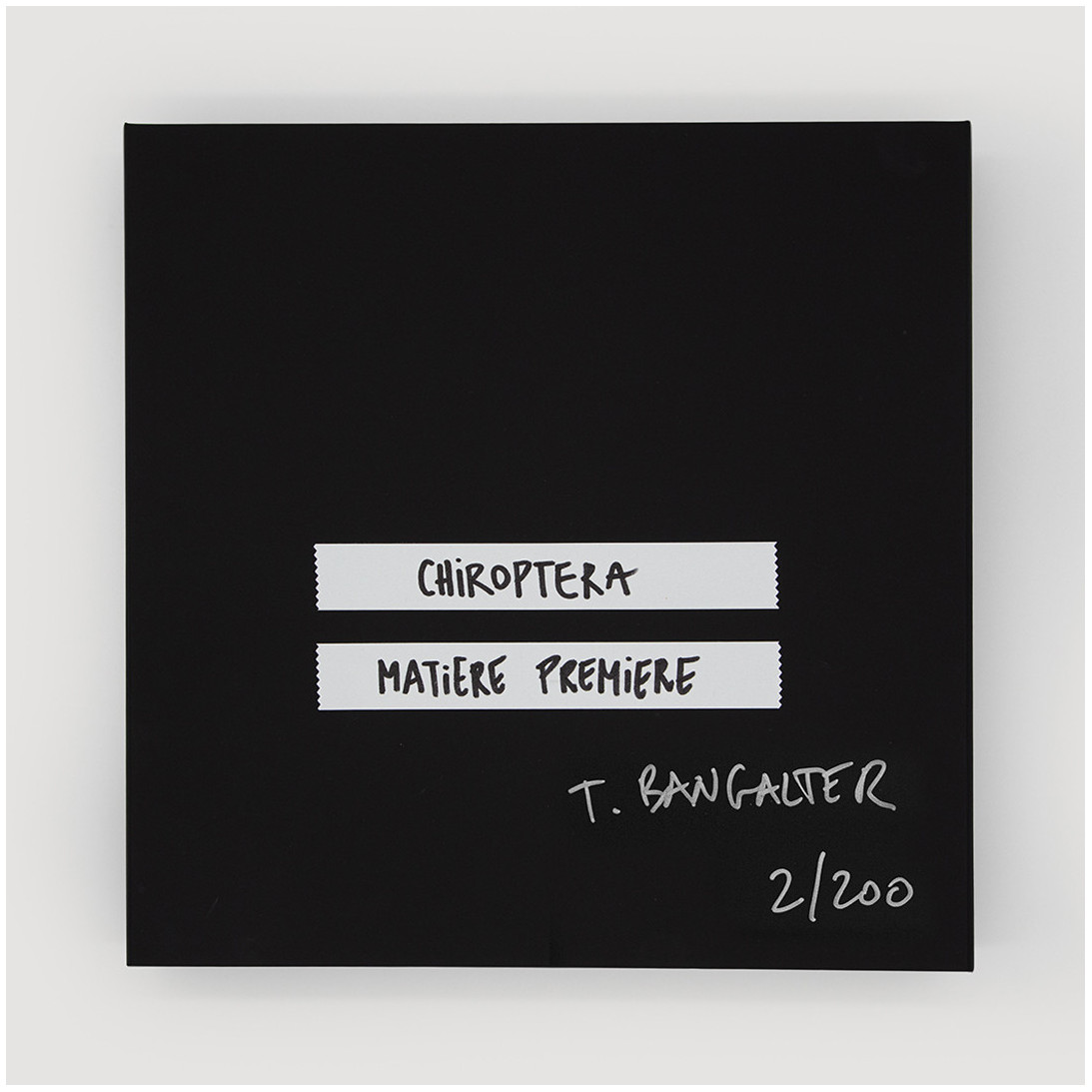 CHIROPTERA MATIERE PREMIERE