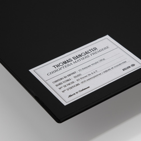 CHIROPTERA MATIERE PREMIERE