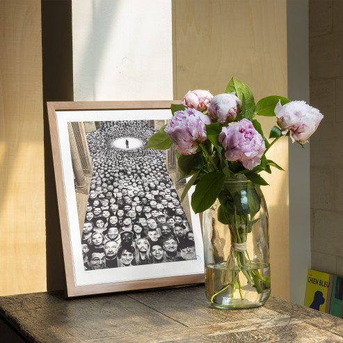 Inside Out Au Panthéon, nef, Paris, France, 2014