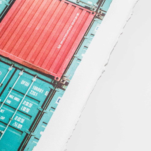 The Ballerina in Containers Le Havre, France