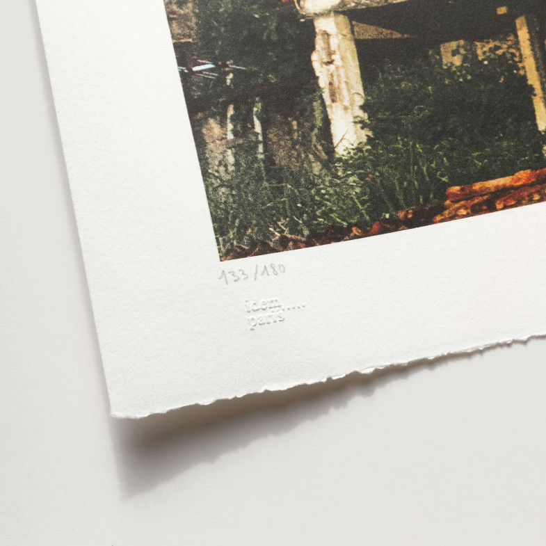 Action dans la favela Morro da Providencia, détail, Arbre et Lune